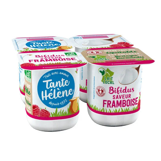 Yaourt bifidus framboise 4x125g