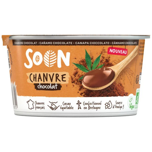 SOON -- Dessert vegetal chanvre chocolat