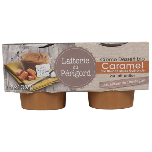 Creme dessert caramel+fleur de sel