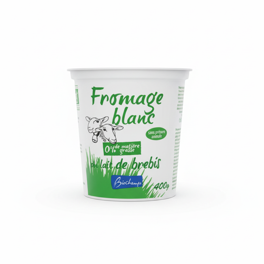 Fromage blanc au lait de brebis 0% mg