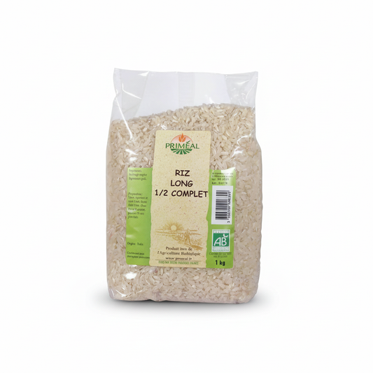 PRIMEAL -- Riz long demi-complet 1kg