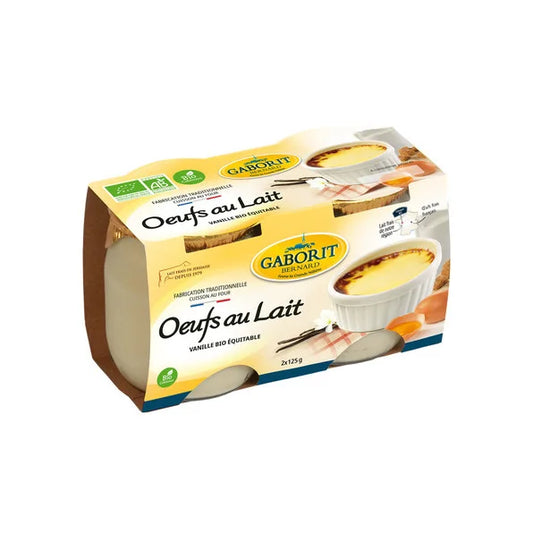 BERNARD GABORIT -- Oeufs au lait maison x2