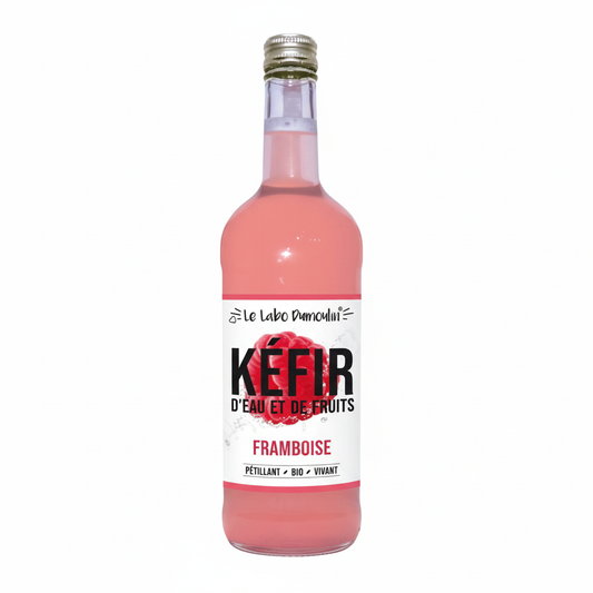 Kefir d'eau et de fruits framboise
