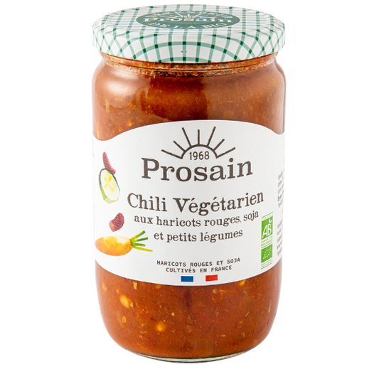 Prosain -- Chili végétarien au soja et petits légumes bio - 670 g