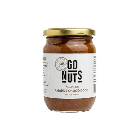 Go Nuts -- Pâte à tartiner 71% amande choco-coco bio - 280 g