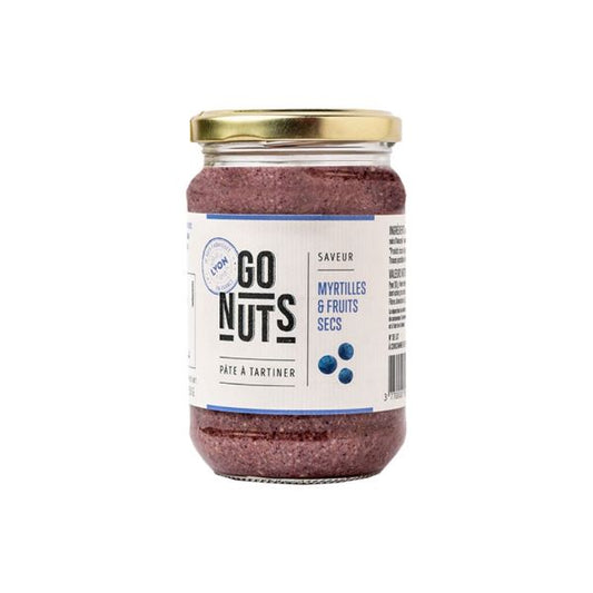 Go Nuts -- Pâte à tartiner saveur myrtilles bio - 270 g