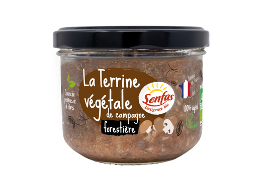 Terrine végétale de campagne forestière bio - 1
